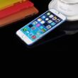 Iphone 6 szilikon tok - matt kék 