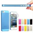 Iphone 5-5S-5G műanyag tok - kék 