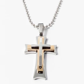 Három keresztes medál nyaklánccal 