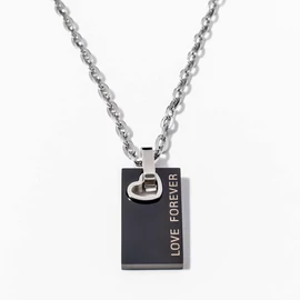 Tábla medál Örök szerelem felirattal - női 