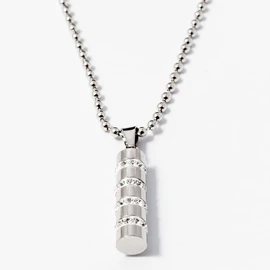 Köves henger medál nyaklánccal 