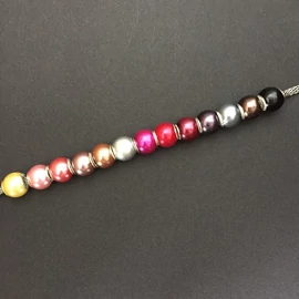 Selyemfényű charm vegyes színben  Selyemfényű charm vegyes színben