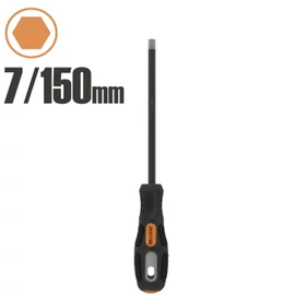 Hex csavarhúzó 7,0 150mm 10657 Hex csavarhúzó 7,0 150mm 10657