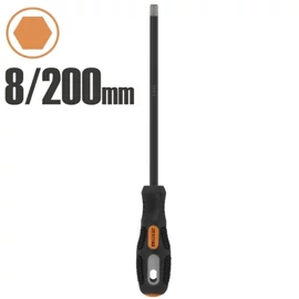 Hex csavarhúzó 8,0 200mm 10658