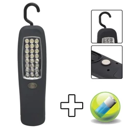 Stekklámpa 24 LED-del foszforeszkáló betéttel 18620ph Stekklámpa 24 LED-del foszforeszkáló betéttel 18620ph
