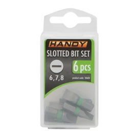 6 db-os bitfej szett - egyenes 6,7,8 10604