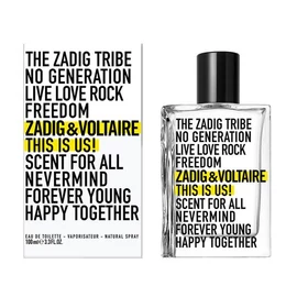 Zadig & Voltaire - This is Us! unisex 50ml edt   Zadig & Voltaire - This is Us! unisex 50ml edt