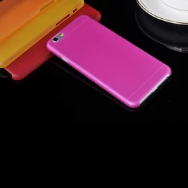 Iphone 6 szilikon tok - matt sötét pink  Iphone 6 szilikon tok - matt sötét pink