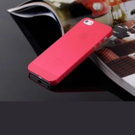 Iphone 5-5S-5G műanyag tok - piros  Iphone 5-5S-5G műanyag tok - piros