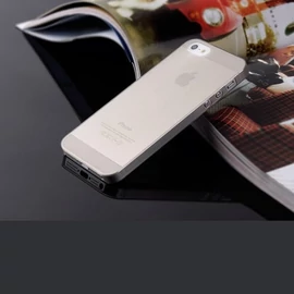 Iphone 5-5S-5G műanyag tok - szürke  Iphone 5-5S-5G műanyag tok - szürke