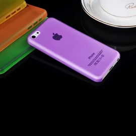 Iphone 5C matt műanyag tok - lila  Iphone 5C matt műanyag tok - lila