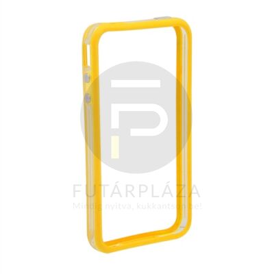 IPhone 5/5s védőkeret átlátszó sárga 55404B