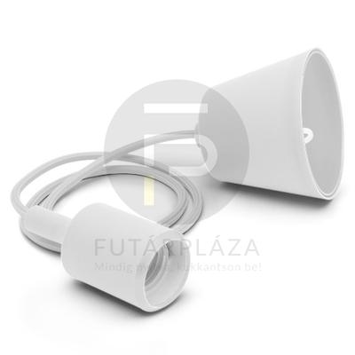 Szilikon függőlámpa fehér 43999WH