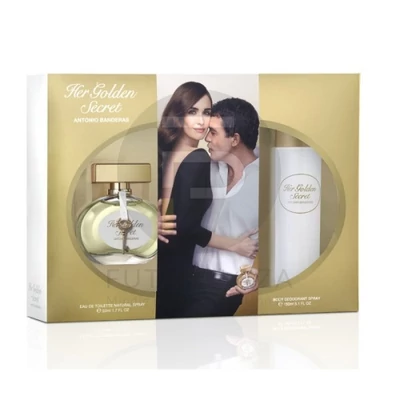 Antonio Banderas - Her Golden Secret női 50ml parfüm szett  