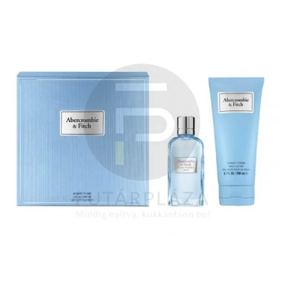 Abercrombie & Fitch - First Instinct Blue női 50ml parfüm szett  1.