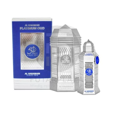 Al Haramain - 50 Years Platinum Oud unisex 100ml edp  