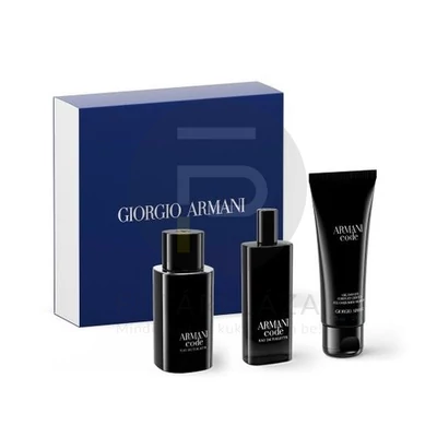 Giorgio Armani - Code edt férfi 75ml parfüm szett utántölthető 9.