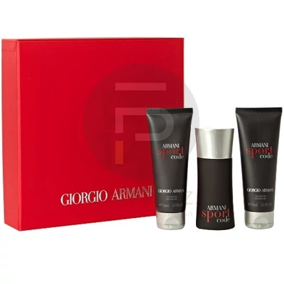 Giorgio Armani - Code Sport férfi 75ml parfüm szett  