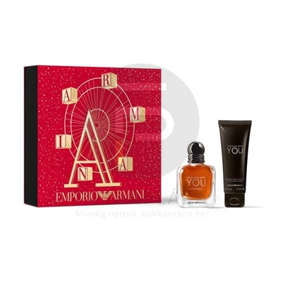 Giorgio Armani - Emporio Stronger With You Intensely férfi 50ml parfüm szett  2.