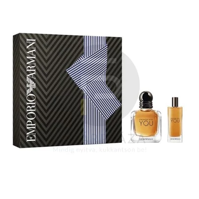 Giorgio Armani - Emporio Stronger With You férfi 50ml parfüm szett  5.