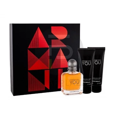 Giorgio Armani - Emporio Stronger With You férfi 50ml parfüm szett  2.