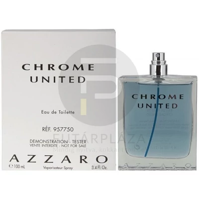 Azzaro - Chrome United férfi 100ml edt teszter 