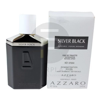 Azzaro - Silver Black férfi 100ml edt teszter 