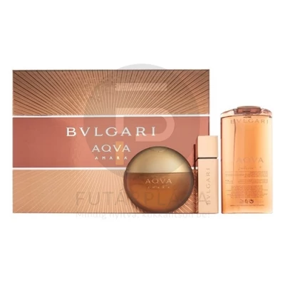 Bvlgari - Aqua Amara férfi 100ml parfüm szett  