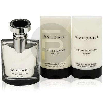 Bvlgari - Pour Homme Soir férfi 50ml parfüm szett  