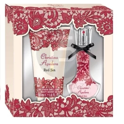 Christina Aguilera - Red Sin női 15ml parfüm szett  