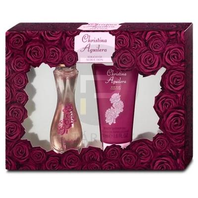 Christina Aguilera - Touch of Seduction női 30ml parfüm szett   1.