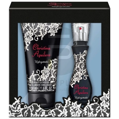 Christina Aguilera - Unforgettable női 15ml parfüm szett  