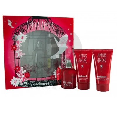 Cacharel - Amor Amor női 50ml parfüm szett  
