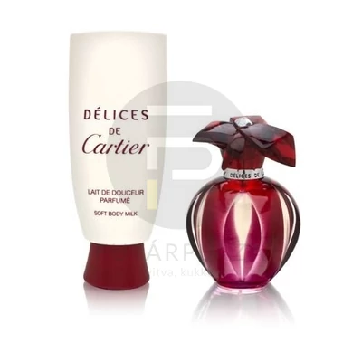 Cartier - Délices női 50ml parfüm szett  