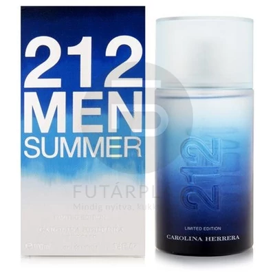 Carolina Herrera - 212 Summer 2013 férfi 100ml edt teszter 