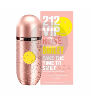 Carolina Herrera - 212 VIP Rose Smiley női 80ml edp  