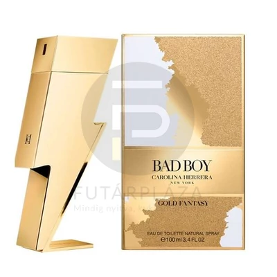 Carolina Herrera - Bad Boy Gold Fantasy férfi 100ml edt  