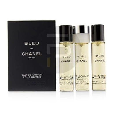 Chanel - Bleu de Chanel edp férfi 60ml parfüm szett utántöltő 