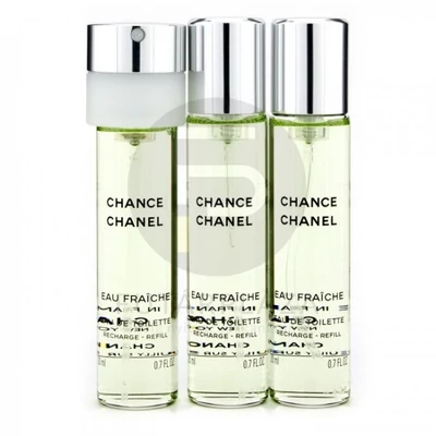 Chanel - Chance Eau Fraiche edt női 20ml parfüm szett utántöltő 