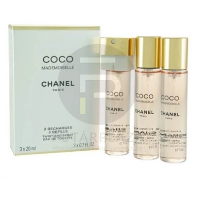 Chanel - Coco Mademoiselle edt női 20ml parfüm szett   3.