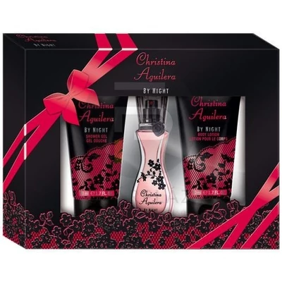 Christina Aguilera - Christina Aguilera by Night női 15ml parfüm szett  