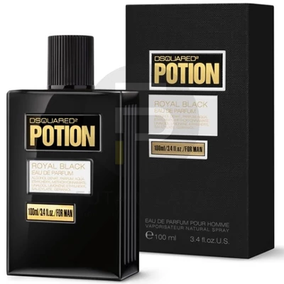 DSQUARED2 - Potion Royal Black férfi 100ml edp teszter 