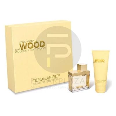 DSQUARED2 - She Wood Golden Light Wood női 50ml parfüm szett  1.