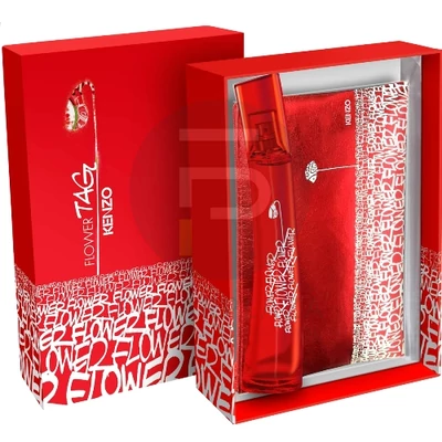 Kenzo - Flower Tag edt női 50ml parfüm szett  