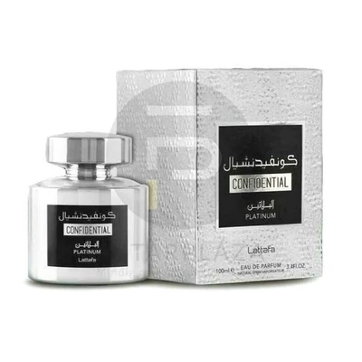 Lattafa - Confidential Platinum férfi 100ml edp   Lattafa - Confidential Platinum férfi 100ml edp