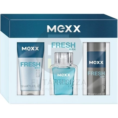 Mexx - Fresh férfi 30ml parfüm szett  