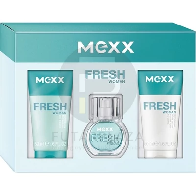 Mexx - Fresh női 15ml parfüm szett  