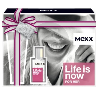 Mexx - Life is Now női 15ml parfüm szett   1.