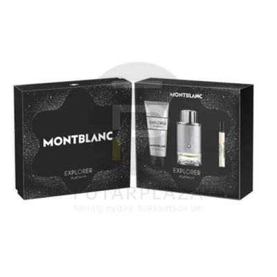 Mont Blanc - Explorer Platinum férfi 100ml parfüm szett  