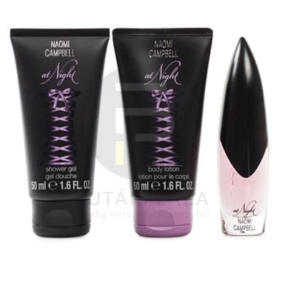 Naomi Campbell - Naomi Campbell At Night női 50ml parfüm szett  